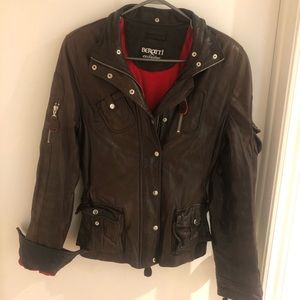 Beratti 100% Leather Fitted jacket Exclusive